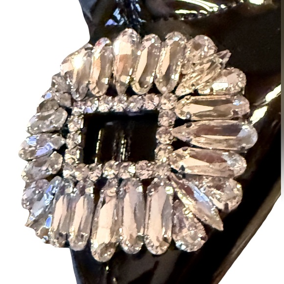 INC International Concepts NWT Size 6 Black Patent Leather Over the Knee Boots - Picture 7 of 14